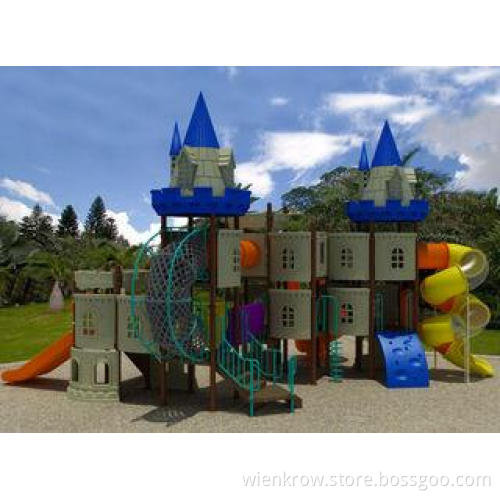 CE, TUV Approved Newest Castle Outdoor Playground For Prima